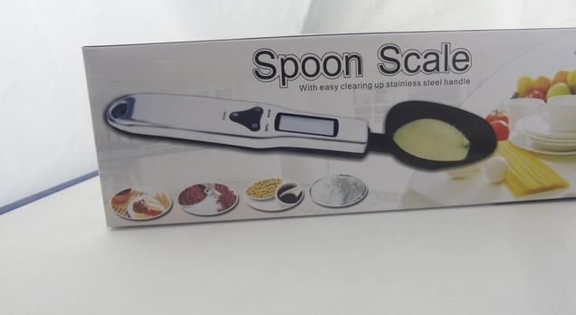 New Design Stainless Steel Digital Spoon Scale Kitchen Scale Sugar Electrical Weighing Spoon Scale