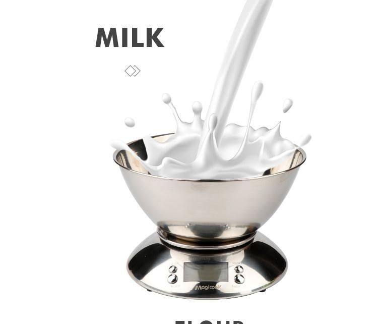Stainless Steel Platform Digital Kitchen Weighing Scale