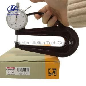 Japan Peacock Brand Dial Thickness Gauge H2.4n 0-10mm, 0.01mm