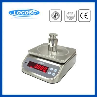 LED Display IP68 Waterproof High Precision Lab Weigh Analytical Electronic Weighing Balance