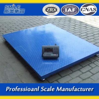 1.5m*1.5m Two Folding Access Ramps Floor Hugger Electron Scale
