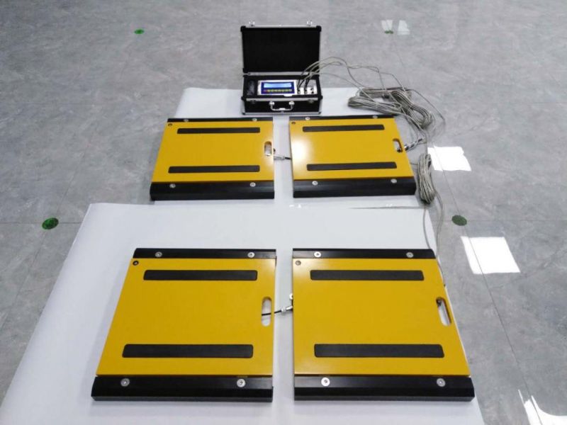 Two Portable Weigh Pads Portable Weighbridge for Truck Pad Weighing