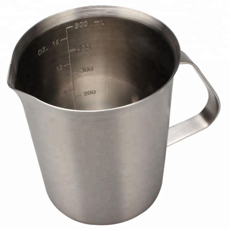 Stainless Steel Milk Water Measuring Mug Jug