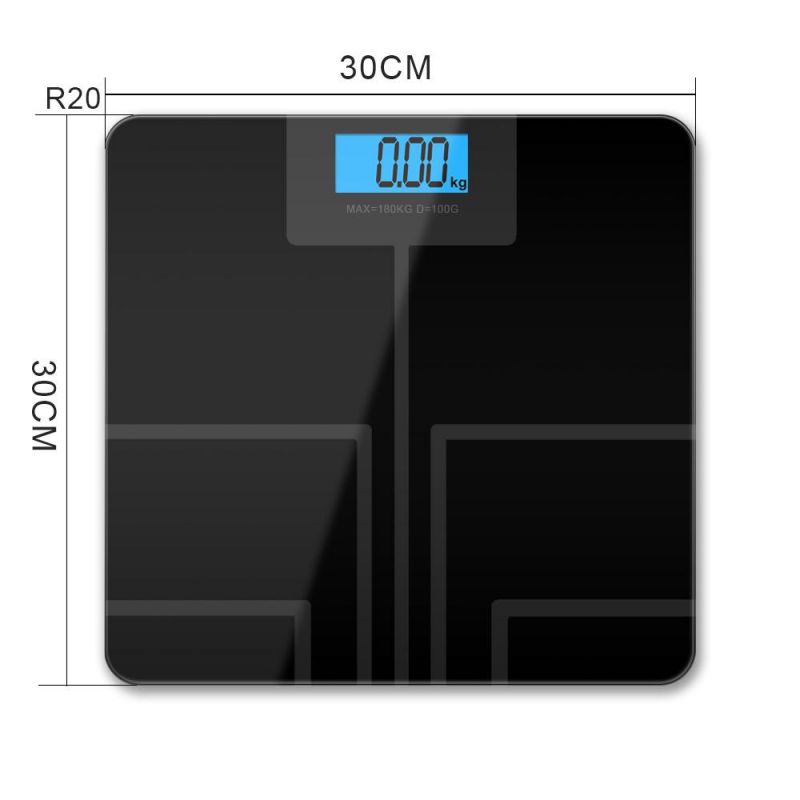 Bl-6033 Bathroom Personal Scale with LED Display