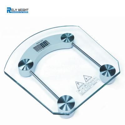 High Quality Classic Model Tempered Glass Smart Digital Bathroom Weighing Scale