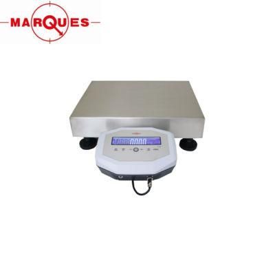 Digital Weighing Waterproof Electronic Stainless Steel Platform Scales with LCD Display IP65