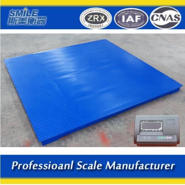 1t Industrial Using Heavy Duty Electronic Digital Scales Weighing Floor Scale
