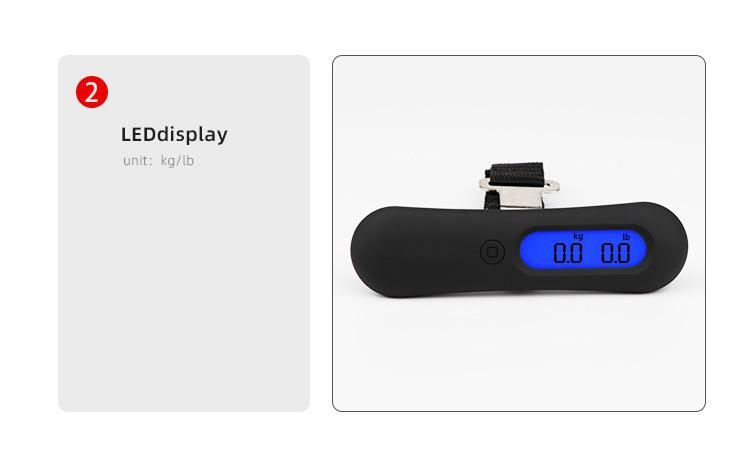 Luggage Electronic Digital Portable Suitcase Travel Bag Hanging Scales
