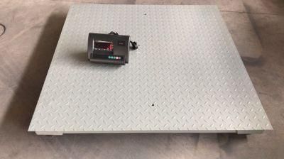 High Accuracy 3ton 1.2X1.2m Digital Floor Weighing Scale