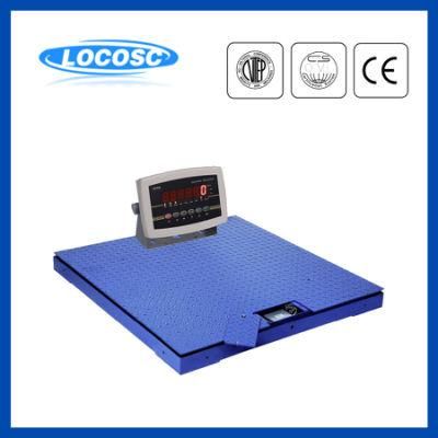 1ton 3ton 5ton 10ton Ce Approved Digital Weighing Platform Floor Scale with Frame