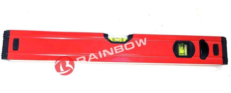 Aluminum Spirit Level with 2 Bubbles in 40cm Length/Water Weight Spirit 40cm/Quality Box Level/Box Beam Level/Heavy Duty Measure Ruler/Heavy Duty