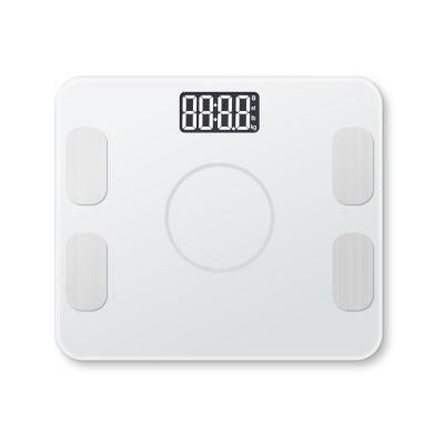 180kg/100g High Quality Tempered Glass Electronic Bluetooth Bathroom Body Scale