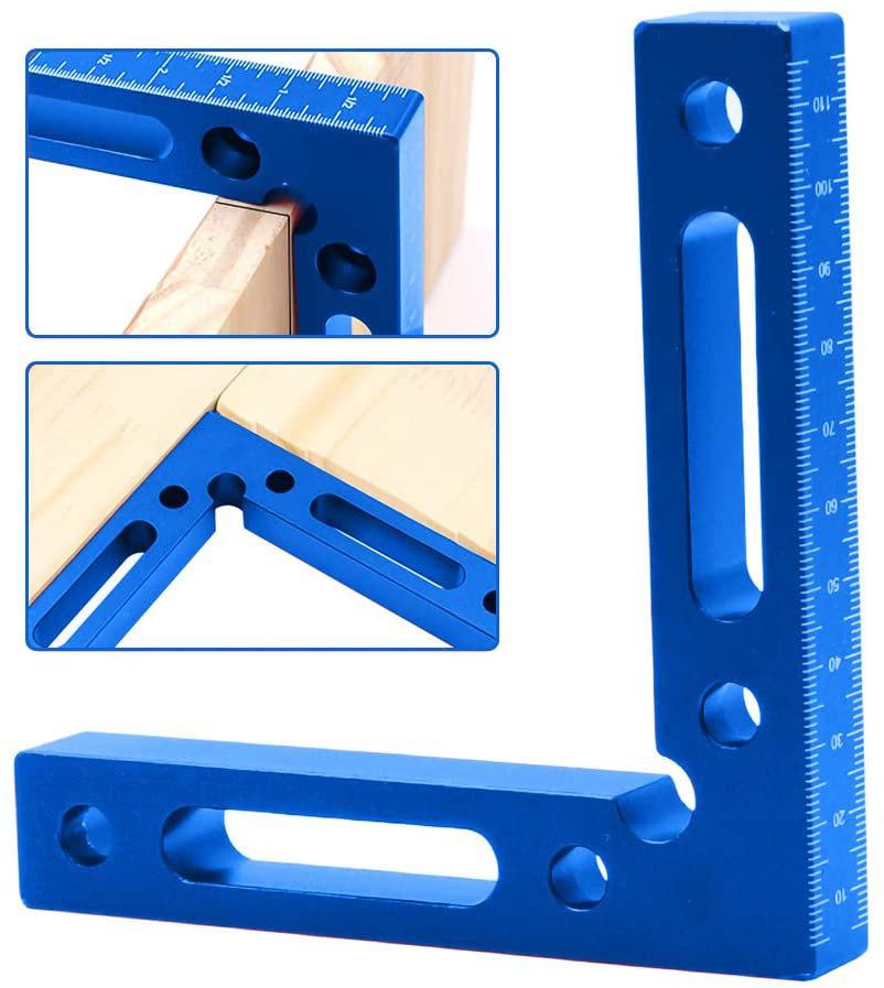 Carpenter′s Square Positioner Fixture Right Angle 90 Degree Positioning Triangle Ruler Block Right Angle Carpenter′s Combination Tool