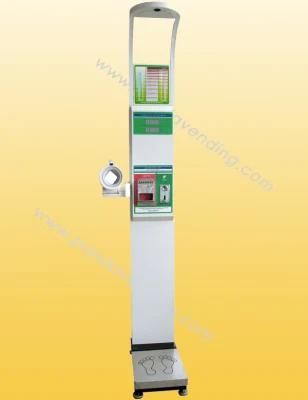 Coin-Operated Height and Weighing Machine with Blood Pressure Meter (TR-BS800)
