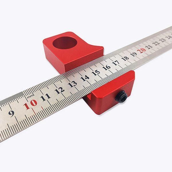 Woodworking Scribing Ruler 90 /45 Degree Adjustable Scribing Instrument