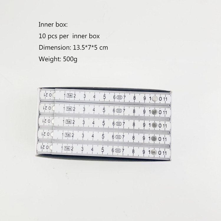 Promotioanl Mini Type Plastic Folding Ruler Mte4107