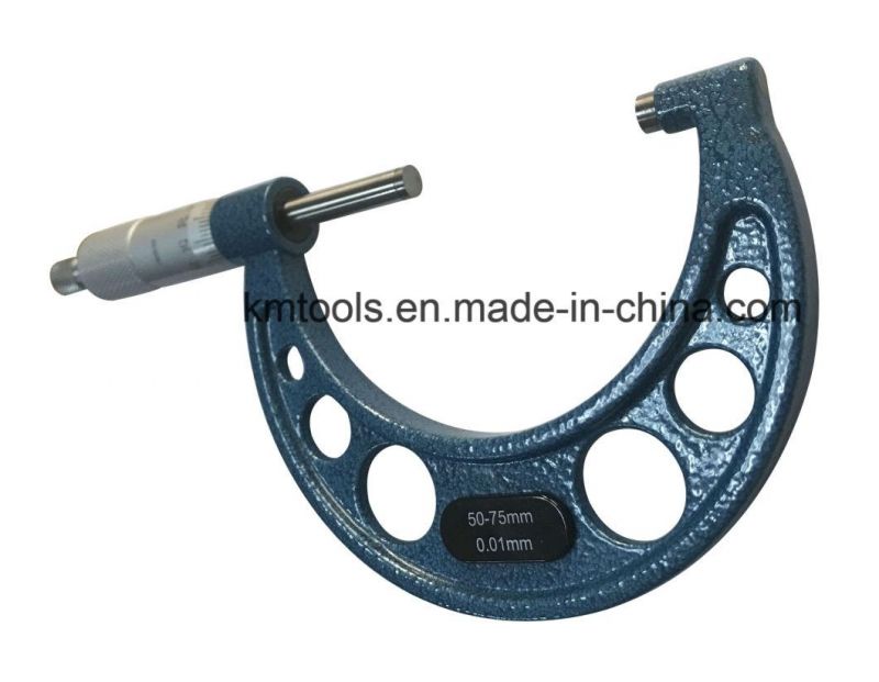 50-75mm Ratchet Stop Outside Micrometer Measuring Instruments