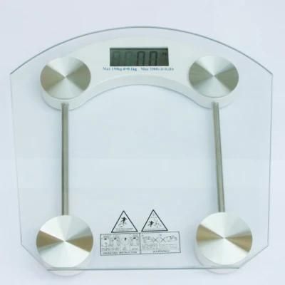 LCD Display Digital Bathroom Scale, Body Weight Scale