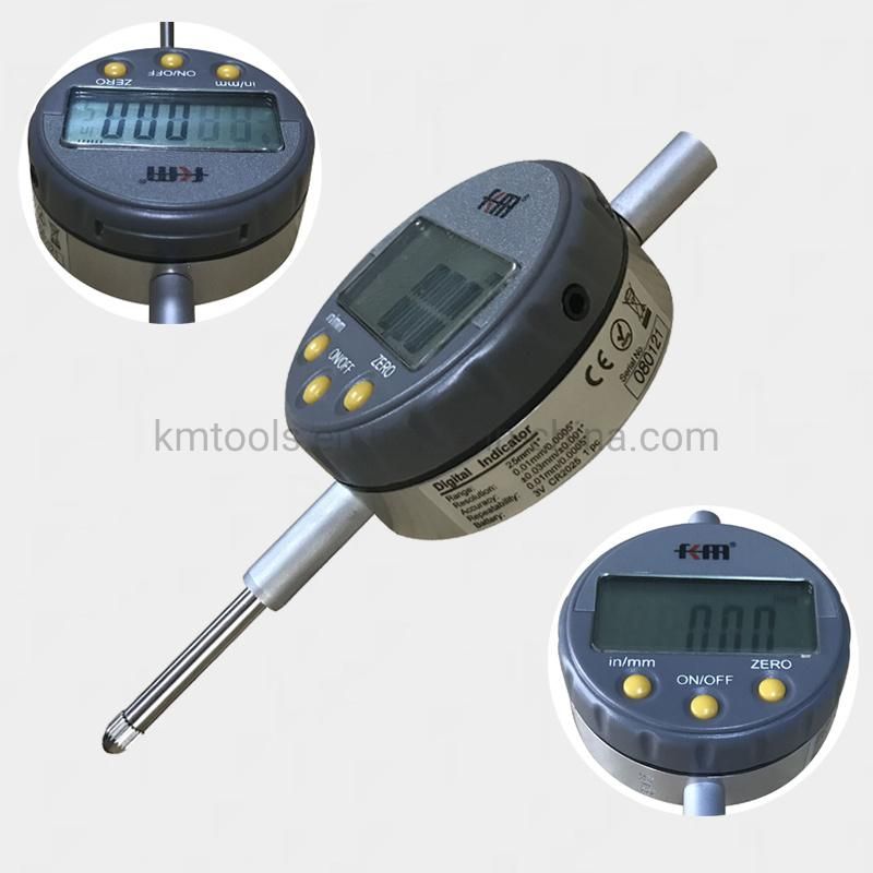 High Quality 0-25.4mm/0-1′ ′ Digital Indicator Measuring Tools