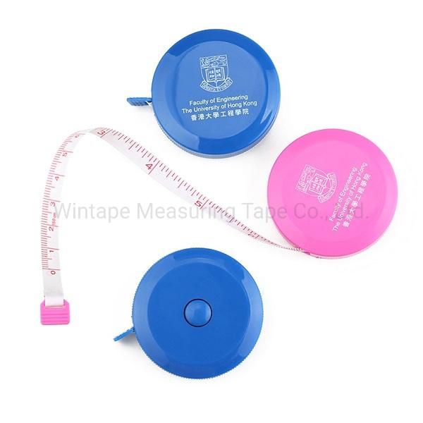 1.5m/60inch Small Custom Tailors Measuring Ruler Clothing Branded Tape Measure Sewing with Business Logo