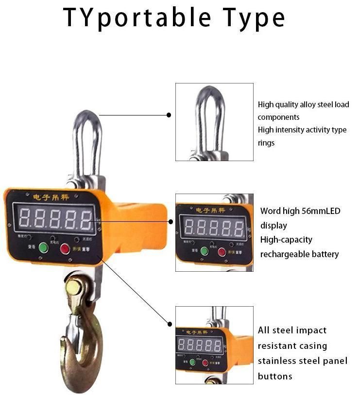 High Quality Digital Hanging Crane Electronic Scale