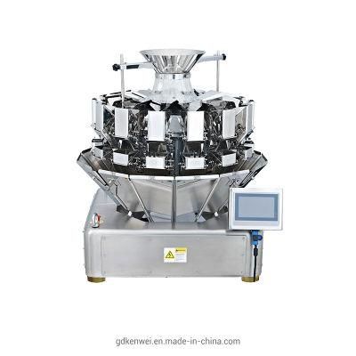 Weighing Coffee and Sugar Packing Machine Mini 16 Heads Scale