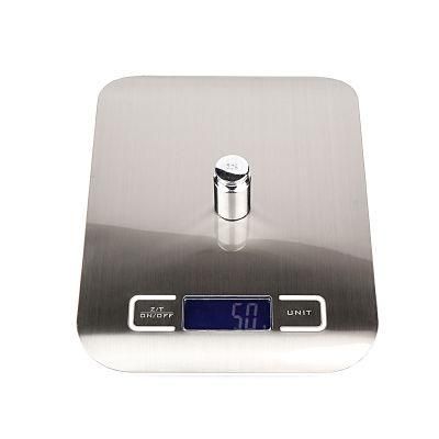 Stainless Steel Kitchen Baking Digital Food Weighing Scale 5kg