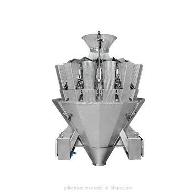 14 Heads Multihead Weigher for Anchovy Fish Packaging Machinery