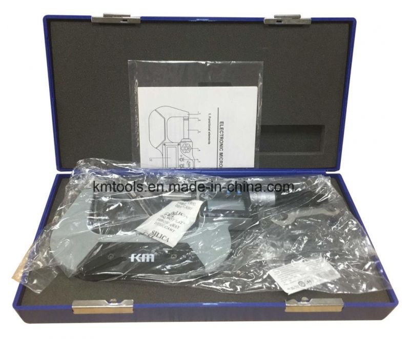 50-75mm IP65 Electronic Digital Outside Micrometer Measuring Tool
