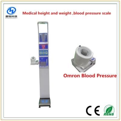 Pharmacy Height Weight Scale with Blood Pressure and Thermal Printer