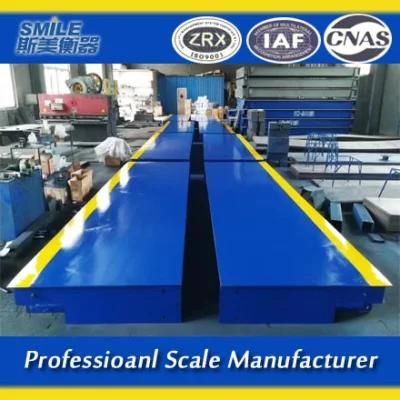 3*16m Scs-150ton Truck Scales for Dependable Vehicle Weighing