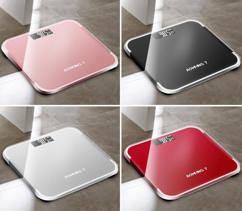 Rechargeable USB Bathroom Scale with Ce
