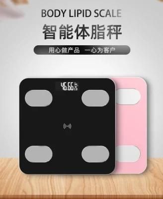 Portable Electronic Bathroom Scales BMI Scale Fat Weighing Body Scales