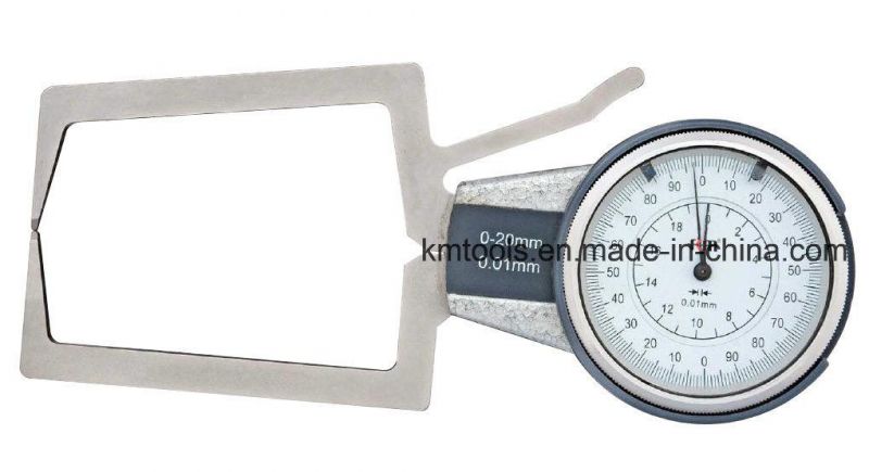 0.8-1.6′′ Outside Dial Caliper Gauge with 0.0005′′ Graduation