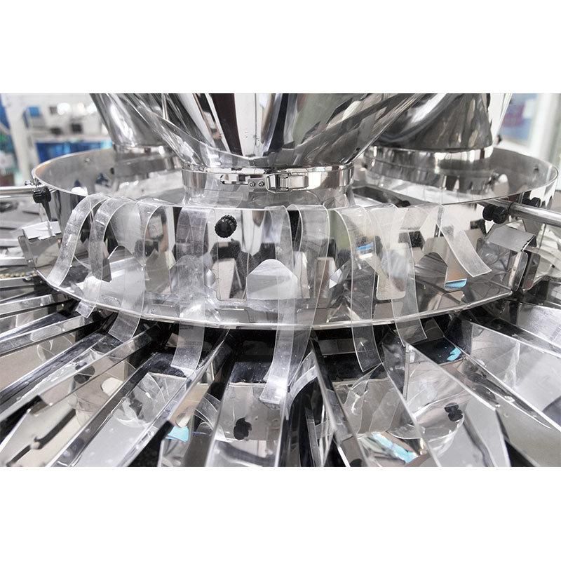 32 Head Multihead Weigher for Mixing Four Products Packaging Machinery