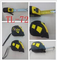 Tl-72 3m 5m 7.5m Reubber Covering Tape Measure
