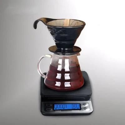 ABS Plastic New Arrival Digital Coffee Scale with Tray
