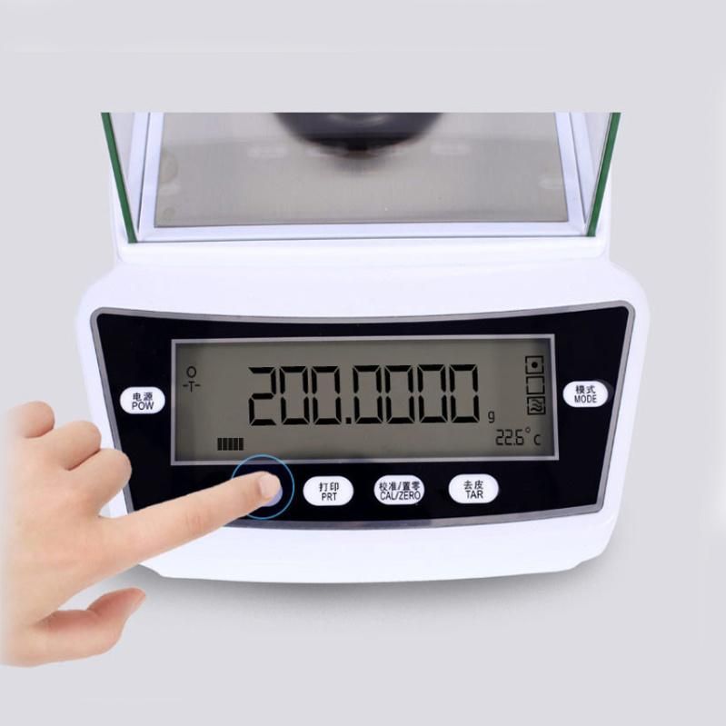 Scale Digital Coffee Pocket Jewelry Kitchen Model Precision Weighing Electronic with Electric Barcode Shipping Food 1/5 Balance