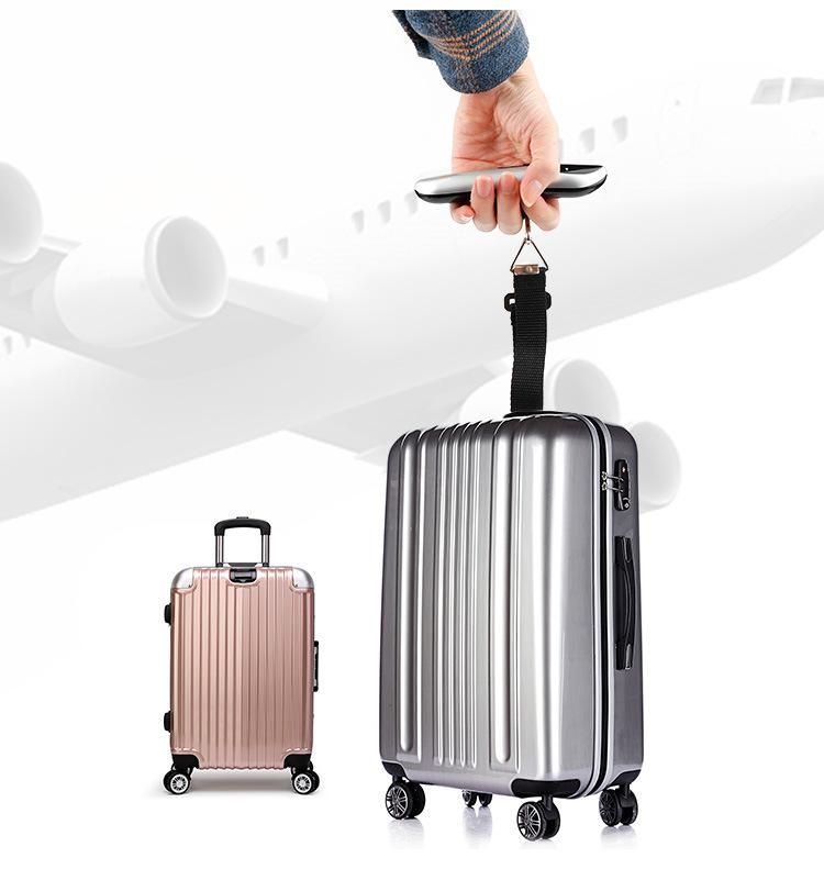 High Quality UV Coating Electronic Travel Gift Luggage Scale with LED