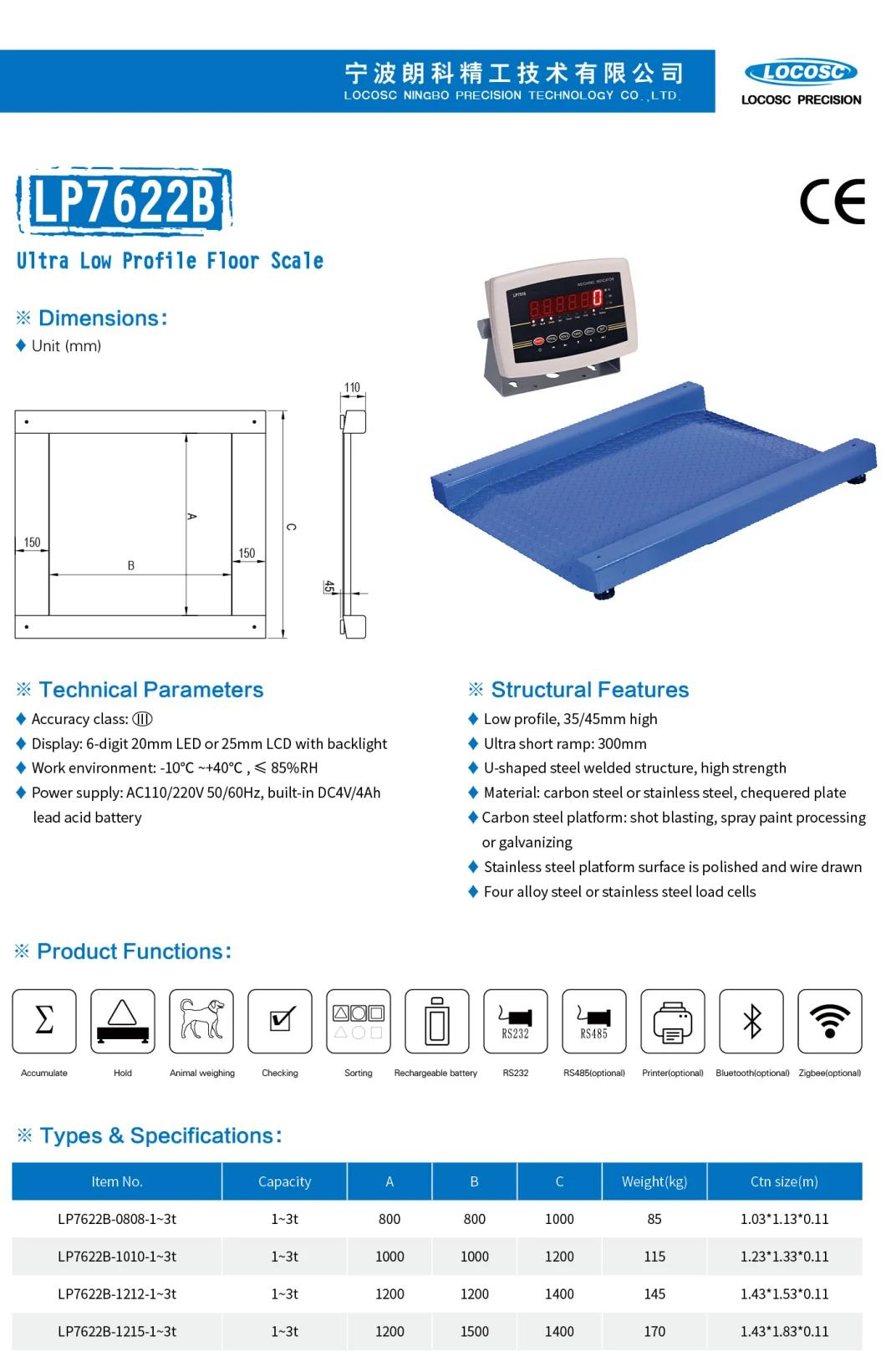Locosc Low Profile Electronic Platform Scale