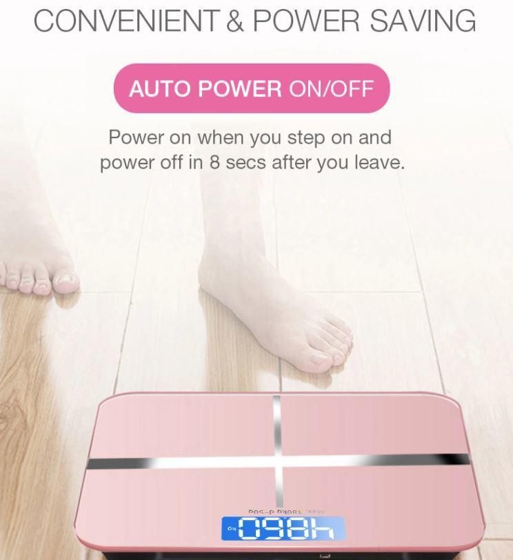 Good Quality Digital Bathroom Weighing Scale Personal Weight Balance Body Fat Scale