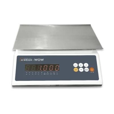 Wow Large 40kg 1g Stainless Steel Table Top Desktop Digital Weight Scale