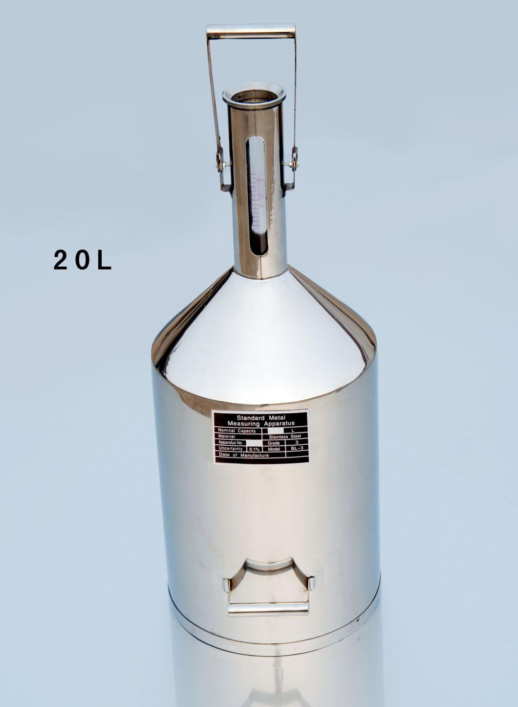 Stainless Steel Measuring Can for Gasoline Diesel Fuel Oil