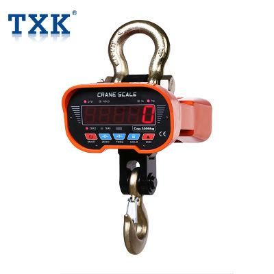 1 Ton Txk Electronic Crane Scale with Double Sides Display