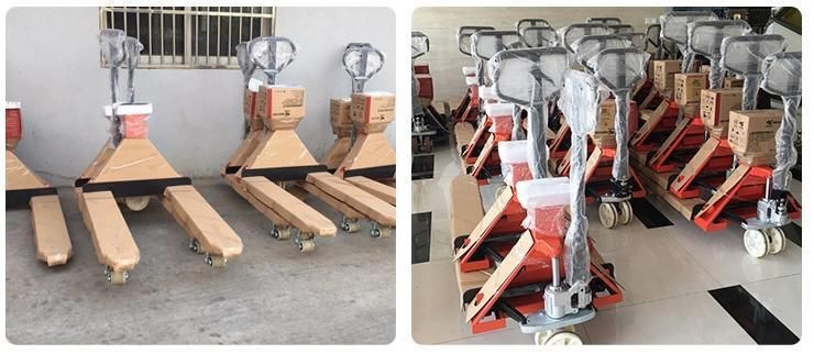 Electronic Forklift Weighing Scale Pallet Jack Scale Hand Pallet Truck with Weigh Scale