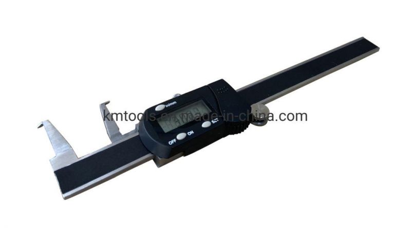 0-150mm/0-6′′ Inside Groove Digital Caliper with 0.01mm/0.0005′′ Resolution Measuring Tool