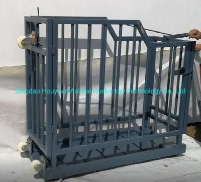 Single Animal Movable Machenical Cattle Scale