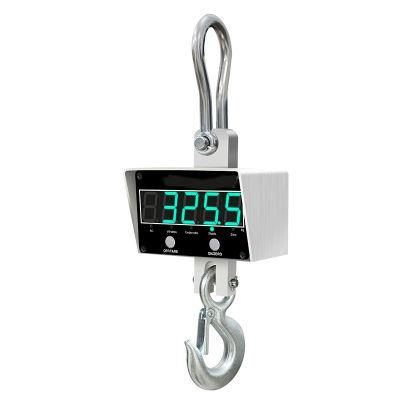 1/2/3t Industrial Stainless Steel Crane Scale Remote Control Factory Customize Hook Hanging Weighing Scale