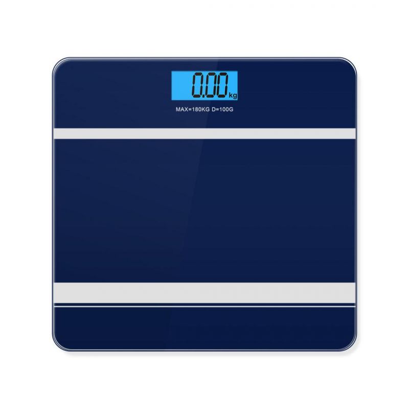 Bl-1603 Tempered 4mm Glass Bathroom Personal Scale Digital Support USB