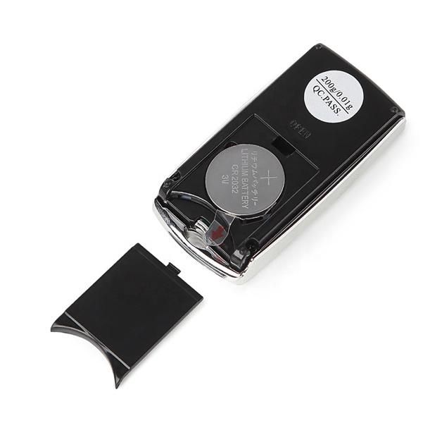 100g/0.01g LCD Display Digital Keychain Design Pocket Jewelry ABS Plastic Digital Weight Scale